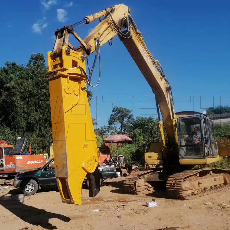 Excavator Attachments Dismantling Scrap Cars Eagle Shear For Waste Recycling