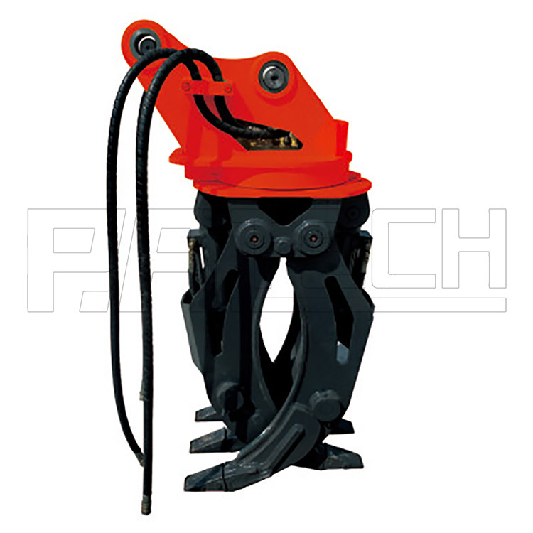 Tractor Grapple, log grapple manual widely used in quarry, forestry wood industry